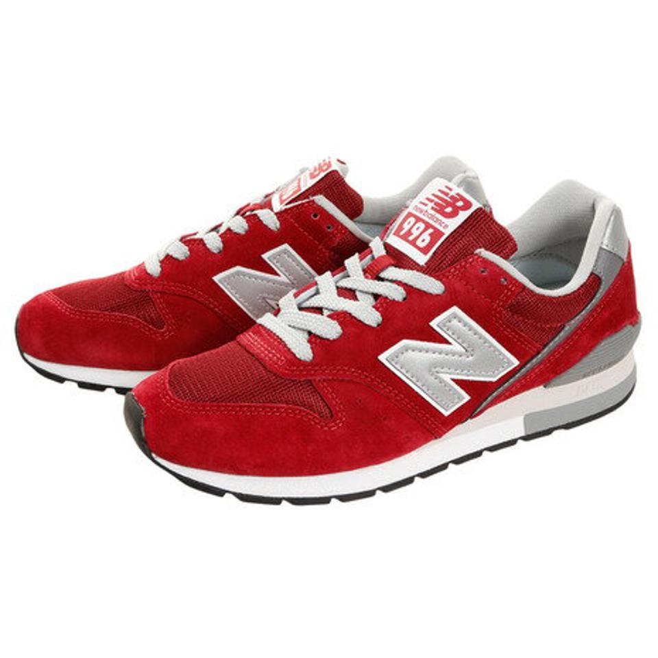 【20%OFFクーポン 27日まで】ニューバランス（new balance） スニーカー 赤 CM996 BR D スポーツシューズ ランニングシューズ スエード 靴 シューズ （メンズ）