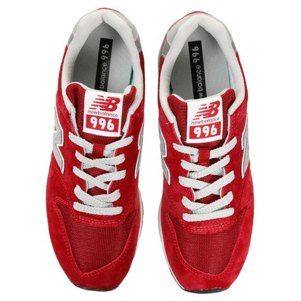 【20%OFFクーポン 27日まで】ニューバランス（new balance） スニーカー 赤 CM996 BR D スポーツシューズ ランニングシューズ スエード 靴 シューズ （メンズ）