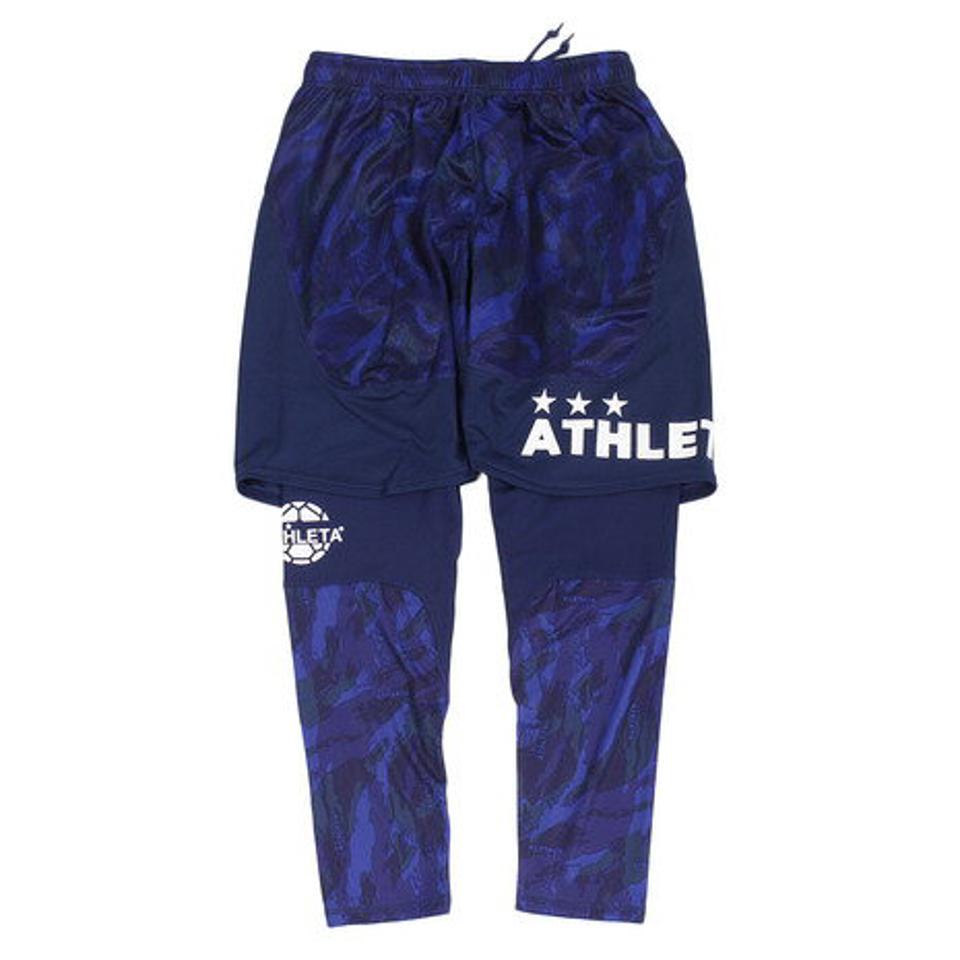 アスレタ(ATHLETA) サッカー ウェア メンズ プラクティスパンツ インナーセット 2300 NVY (メンズ)