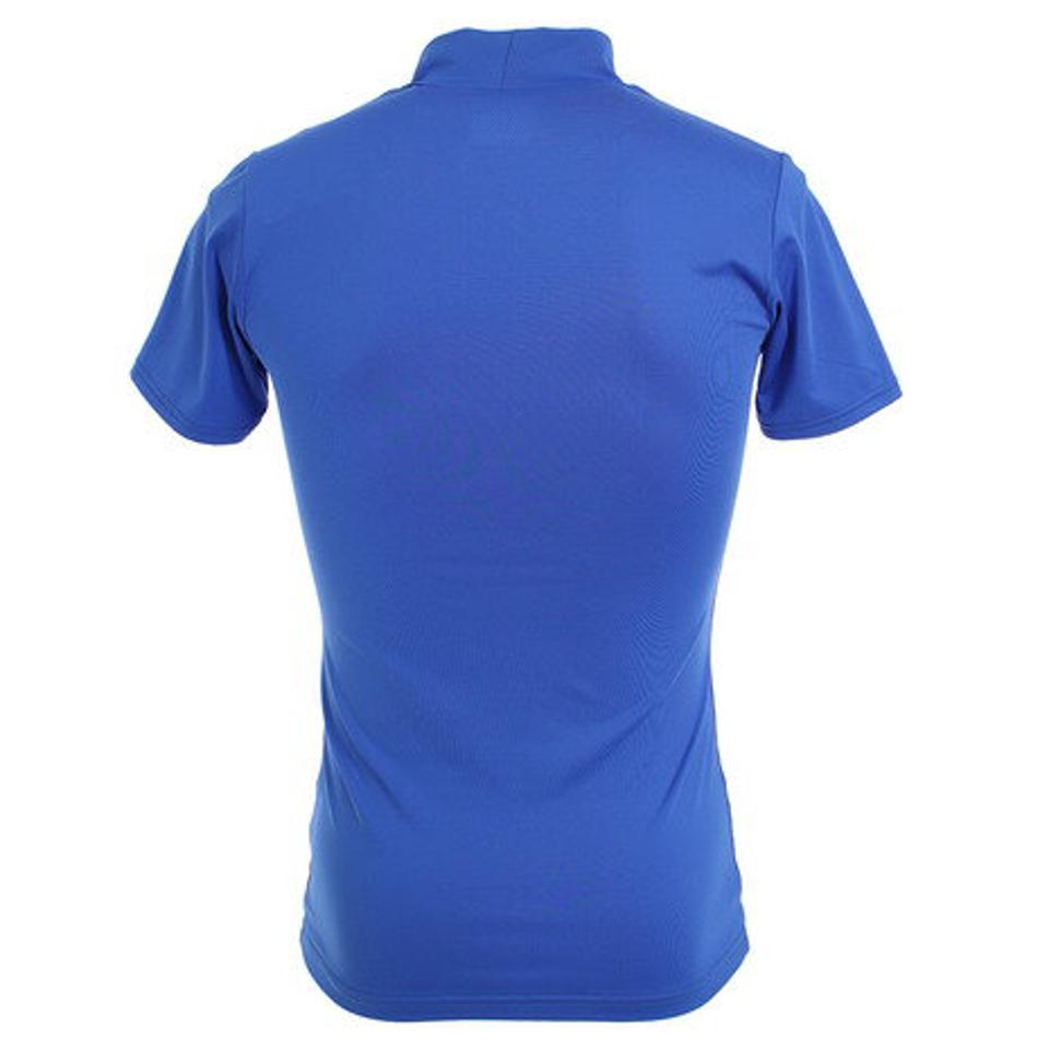 デュアリグ(DUARIG) サッカー ウェア メンズ ストレッチハイネックシャツ 741D7ES3037 BLU インナー アンダー シャツ 半袖 (メンズ)