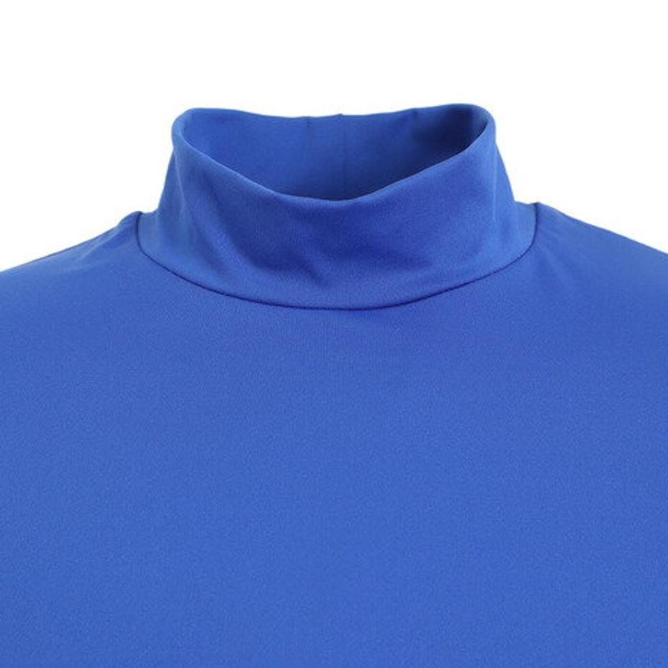 デュアリグ(DUARIG) サッカー ウェア メンズ ストレッチハイネックシャツ 741D7ES3037 BLU インナー アンダー シャツ 半袖 (メンズ)