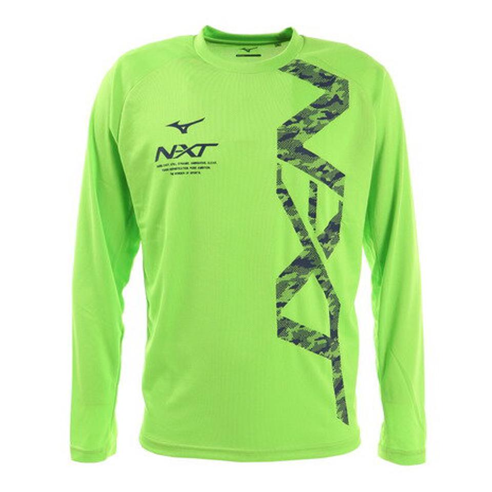 ミズノ(MIZUNO)(メンズ)陸上ウェア シャツ XB 長袖プラシャツ U2JA0X0137