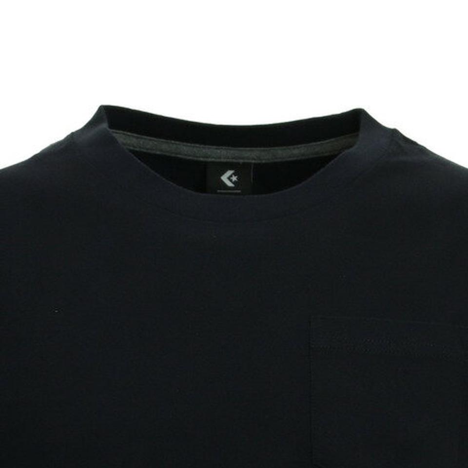 コンバース（CONVERSE）（メンズ）クルーネック半袖Tシャツ(胸ポケット) CA201372-2900