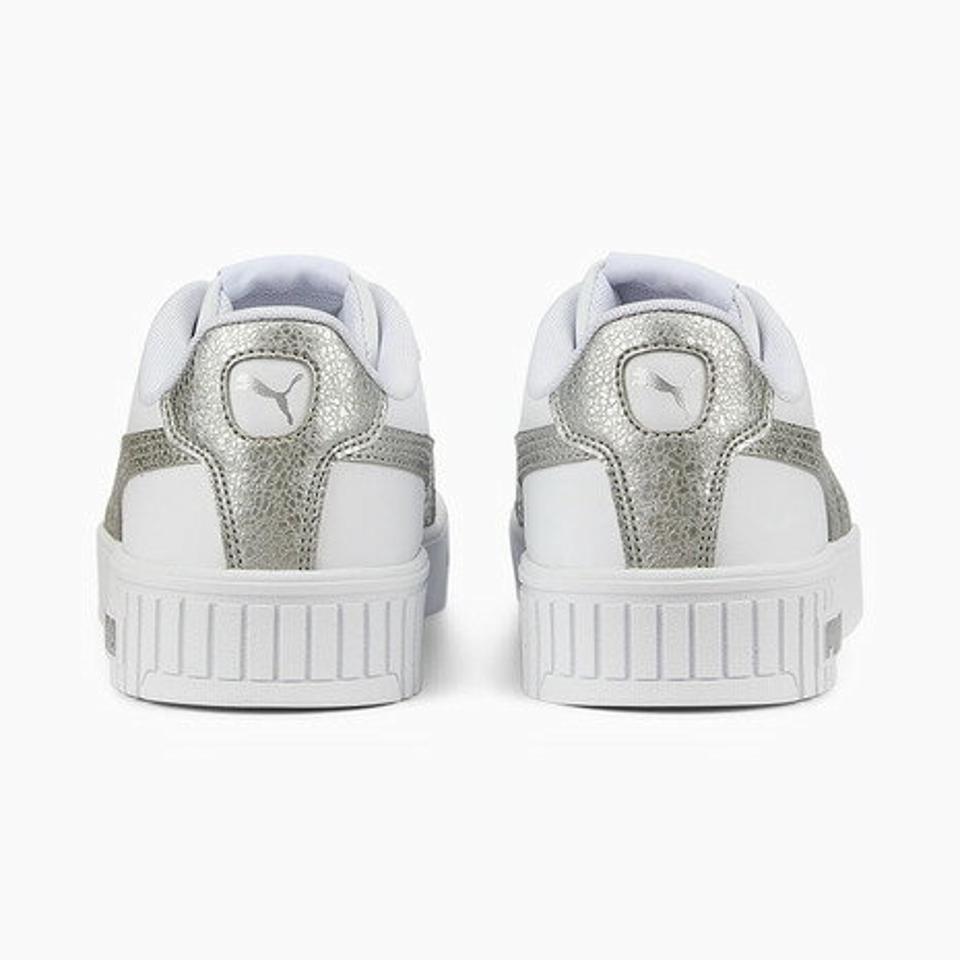 プーマ（PUMA） キャリーナ 2.0 ディストレスト ホワイト シルバー 白 38762202 スニーカー スポーツシューズ カジュアル 厚底 ローカット 運動 （レディース）