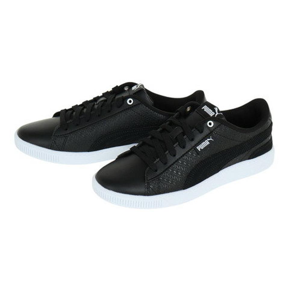 プーマ（PUMA）（レディース）レディース スニーカー シューズ ビッキー V3 MONO ホワイト ブラック 386383