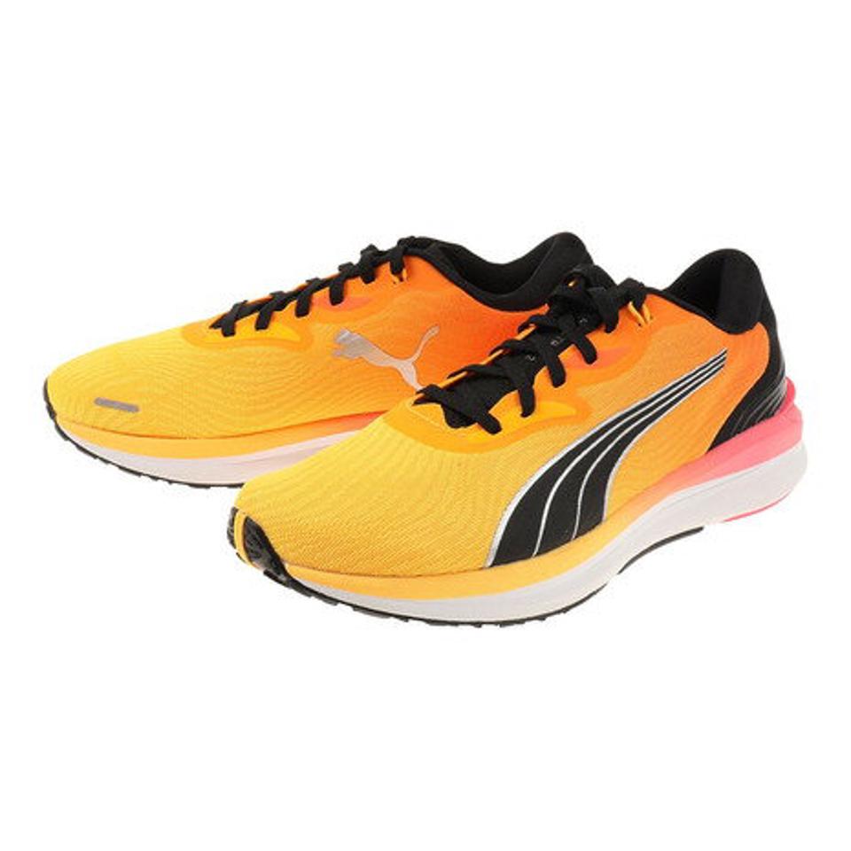 プーマ（PUMA）（メンズ）エレクトリファイ ニトロ 2 オレンジ 37681403 ランニングシューズ ジョギング スニーカー ウォーキング 陸上 運動靴 マラソン