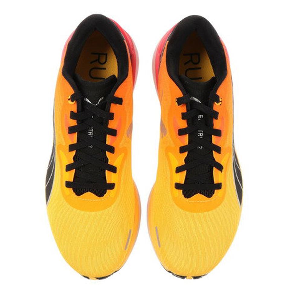 プーマ（PUMA）（メンズ）エレクトリファイ ニトロ 2 オレンジ 37681403 ランニングシューズ ジョギング スニーカー ウォーキング 陸上 運動靴 マラソン