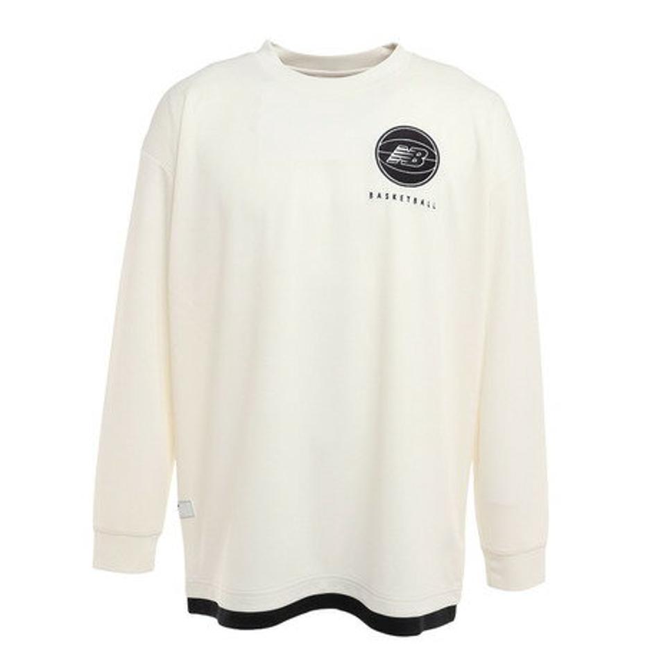 ニューバランス（new balance） バスケットボールウェア ロンT グラフィック 長袖Tシャツ AMT25114SST （メンズ）