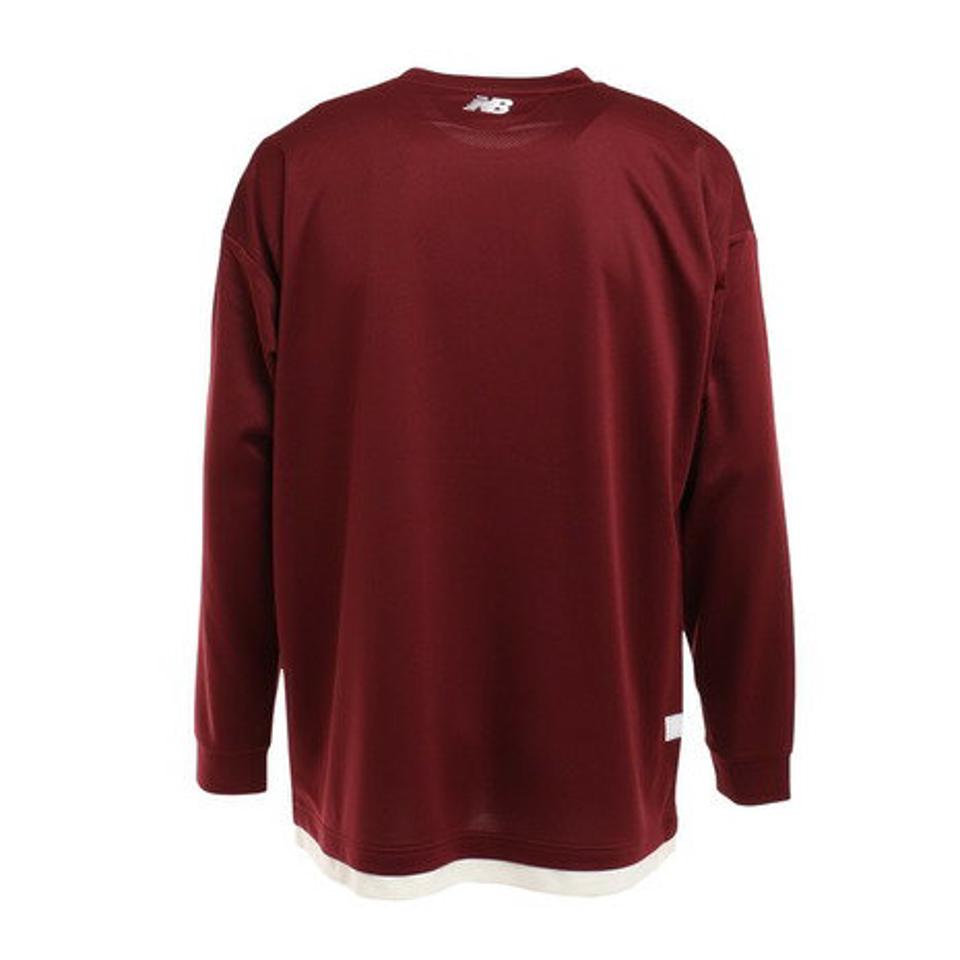 ニューバランス（new balance）（メンズ）バスケットボールウェア ロンT グラフィック 長袖Tシャツ AMT25114