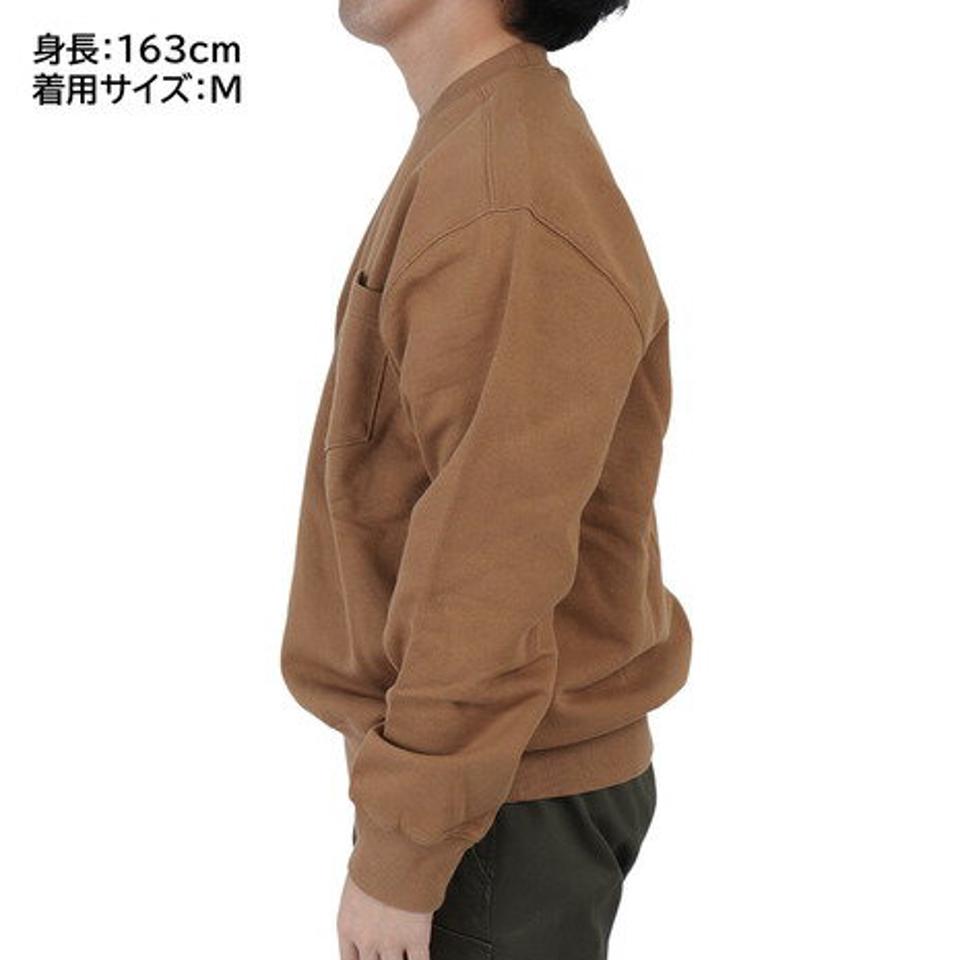 カーハート（CARHARTT）（メンズ）ポケット付きスウェットシャツ I0309030W067 22FW