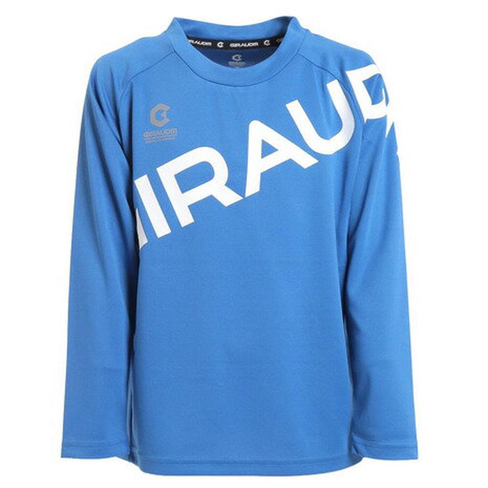 ジローム(GIRAUDM)(キッズ)サッカーウェア ジュニア 長袖プラクティスシャツ 742GM1SD7668 BLU