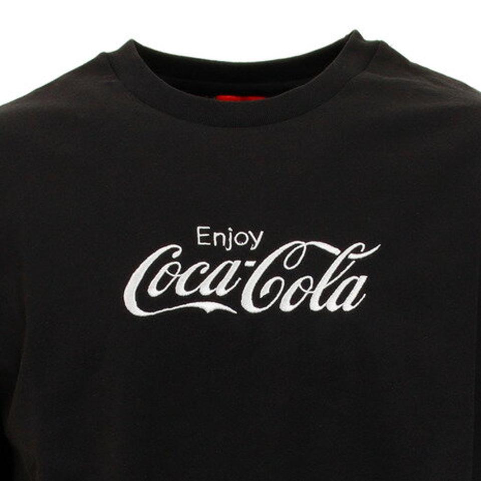 コカコーラ（Coca-Cola）（メンズ）Tシャツ メンズ 長袖 0330123-01 BLK