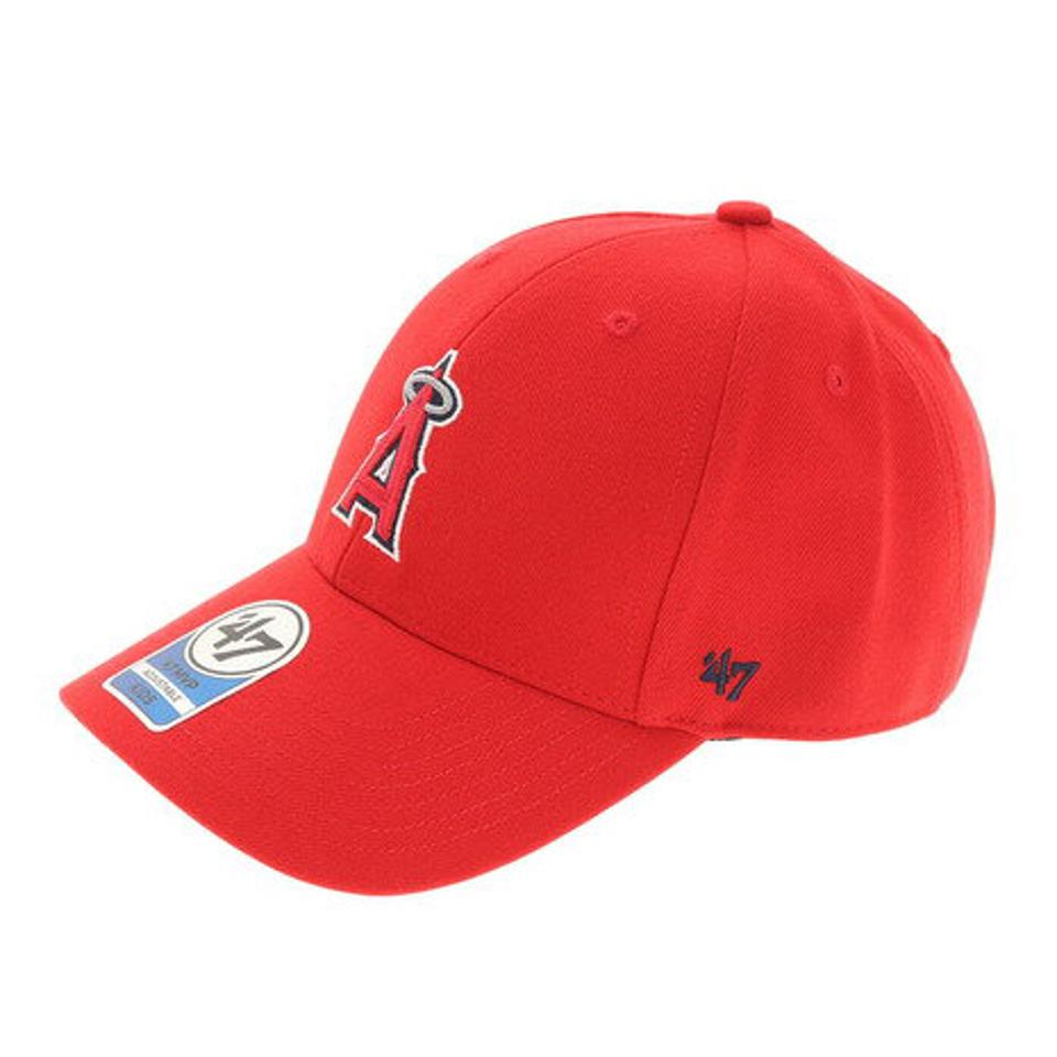 フォーティーセブン（47） キッズ エンゼルス キャップ ホーム '47 MVP Red B-MVP04WBV-HM-KIDS （キッズ）