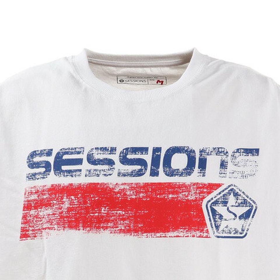 セッションズ(SESSIONS) VITAL STAR 長袖Tシャツ 217178 WHT (メンズ)
