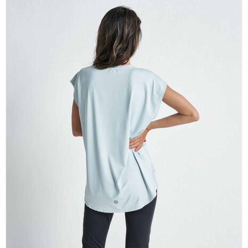 ロキシー(ROXY)(レディース)水陸両用 速乾 UVカット Tシャツ FUN 22FWRST224536IBL