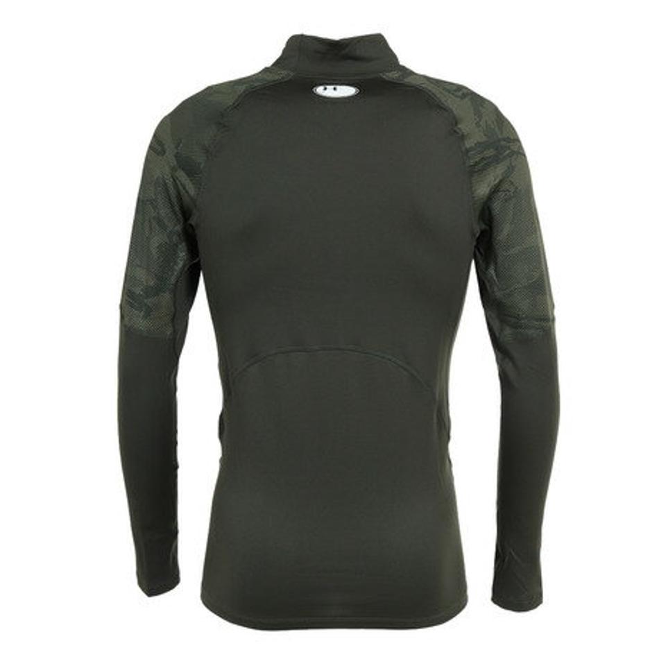 アンダーアーマー(UNDER ARMOUR)(メンズ)着圧 長袖 コールドギアアーマー モック ノベルティ シャツ 1375530 310 速乾