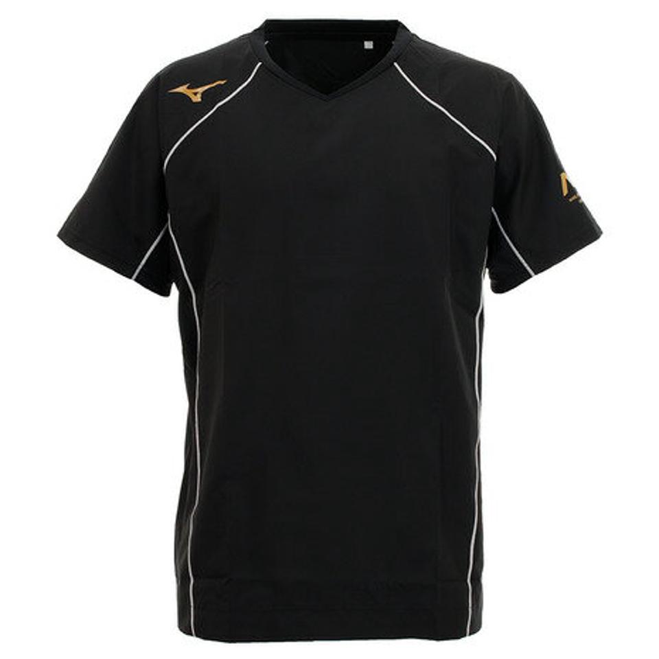 ミズノ(MIZUNO) 半袖ピステシャツ V2JE041197 【バレーボールウェア ピステシャツ トップス】 (メンズ)