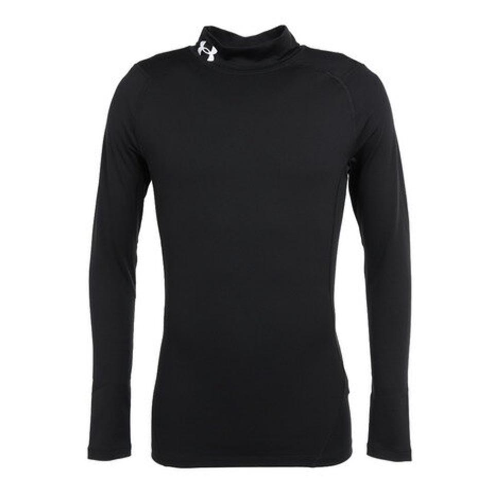 【2/25 24h限定 エントリー&対象4店舗買い回りで最大P10倍!】アンダーアーマー(UNDER ARMOUR)(メンズ)着圧 長袖 コンプレッション 冬用 コールドギアアーマー モックシャツ 1366072 001 速乾