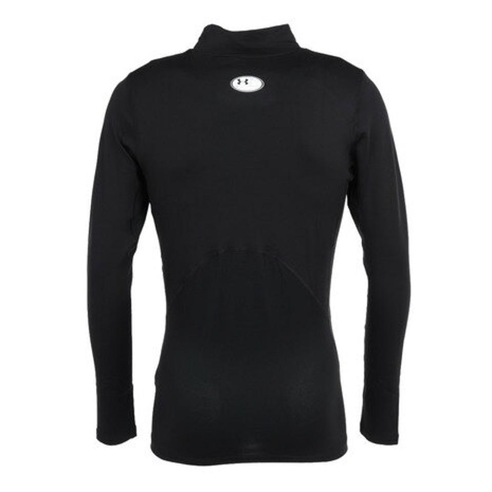 【2/25 24h限定 エントリー&対象4店舗買い回りで最大P10倍!】アンダーアーマー(UNDER ARMOUR)(メンズ)着圧 長袖 コンプレッション 冬用 コールドギアアーマー モックシャツ 1366072 001 速乾