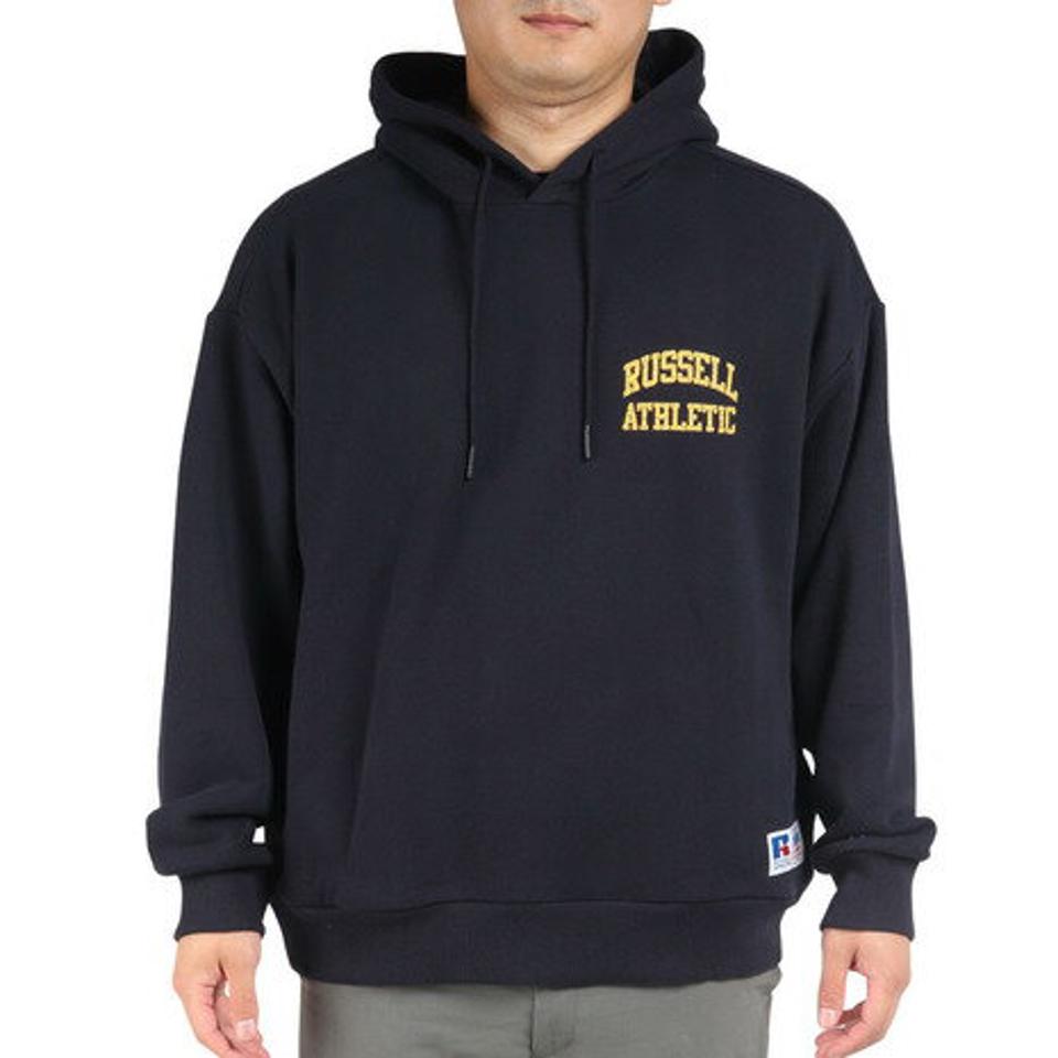 【10%OFFクーポン対象！8/10まで】ラッセル（RUSSELL）（メンズ）HIGH COTTON SW パーカー RBM22F0005 NVY