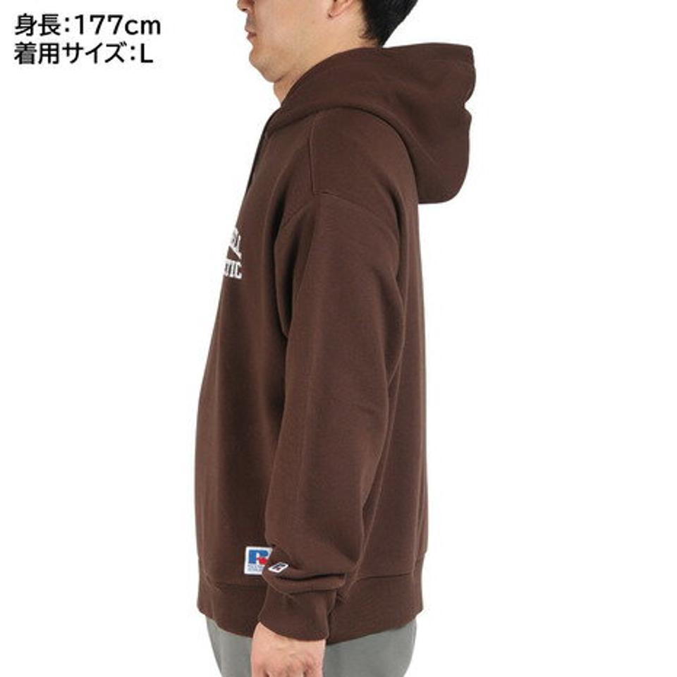 ラッセル（RUSSELL）（メンズ）HIGH COTTON SW パーカー RBM22F0005 BRN