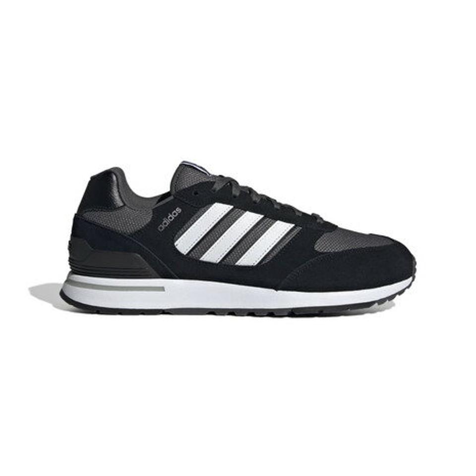 アディダス（adidas）（メンズ）スニーカー 黒 ラン RUN 80s ブラック ホワイト LLA03-GV7302