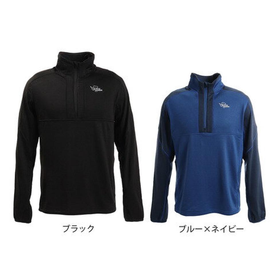 ポールワーズ(POLEWARDS)(メンズ)DRYCOMFORT ジップシャツ PW22JB02