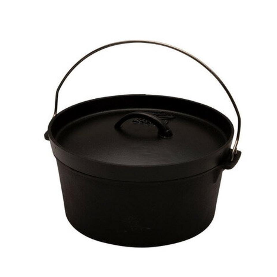 ホールアース(Whole Earth)(メンズ、レディース)ダッチオーブン 10 IH WE23DF62 BLK 調理器具 アウトドア キャンプ BBQ