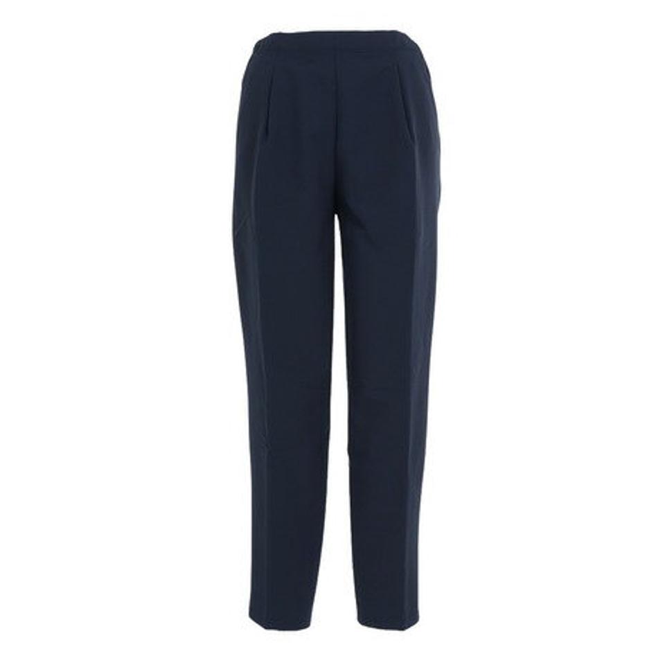 【10/26 10:00〜10/28 23:59迄 エントリー&対象3店舗買い回りで最大P10倍!】ルコック スポルティフ(Lecoq Sportif) エアスタイリッシュパンツ テーパード 9部丈 QMWSJD30HA NVY (レディース)