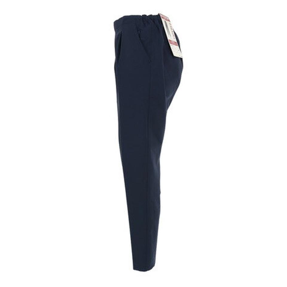 【10/26 10:00〜10/28 23:59迄 エントリー&対象3店舗買い回りで最大P10倍!】ルコック スポルティフ(Lecoq Sportif) エアスタイリッシュパンツ テーパード 9部丈 QMWSJD30HA NVY (レディース)