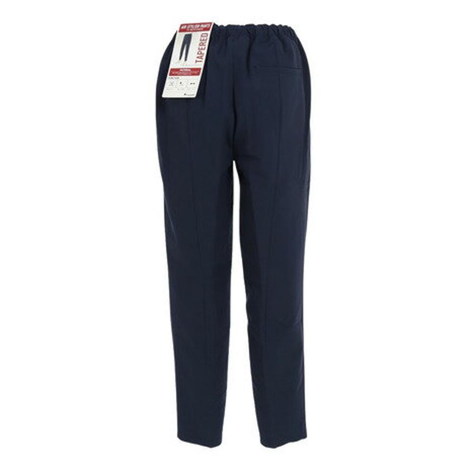 【10/26 10:00〜10/28 23:59迄 エントリー&対象3店舗買い回りで最大P10倍!】ルコック スポルティフ(Lecoq Sportif) エアスタイリッシュパンツ テーパード 9部丈 QMWSJD30HA NVY (レディース)