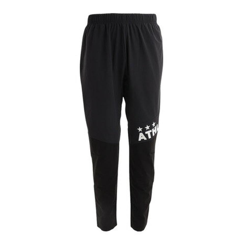 アスレタ(ATHLETA)(メンズ)サッカー フットサルウェア ハイブリッドウインドパンツ 2376 BLK