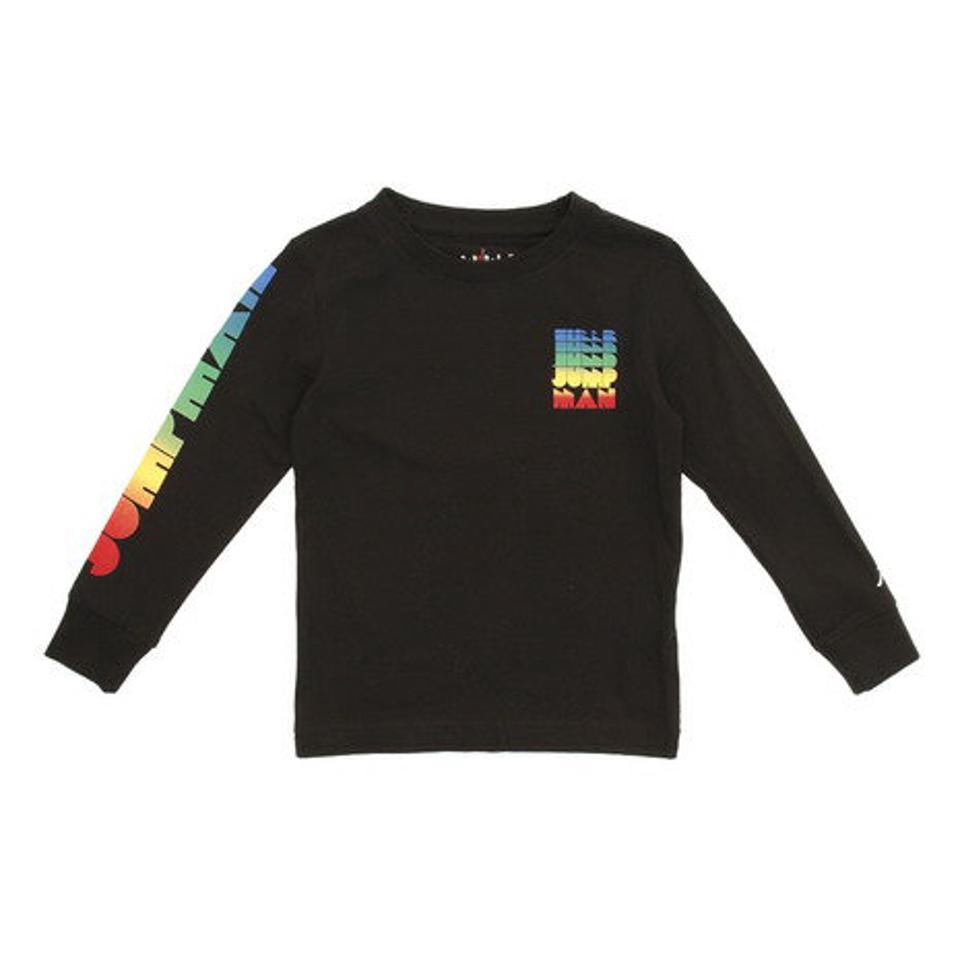 ジョーダン(JORDAN) ジョーダン ジャンプマンデコ フェード長袖Tシャツ 858013-023 (キッズ)