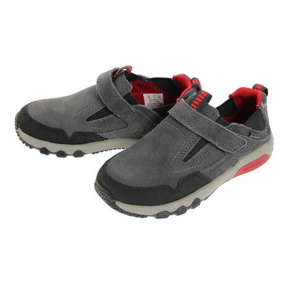 メレル（MERRELL）（キッズ）スニーカー フリー ローム ジャングル モック ブラック MK265314 B ジュニア シューズ ベルクロ マジックテープ ウォッシャブル
