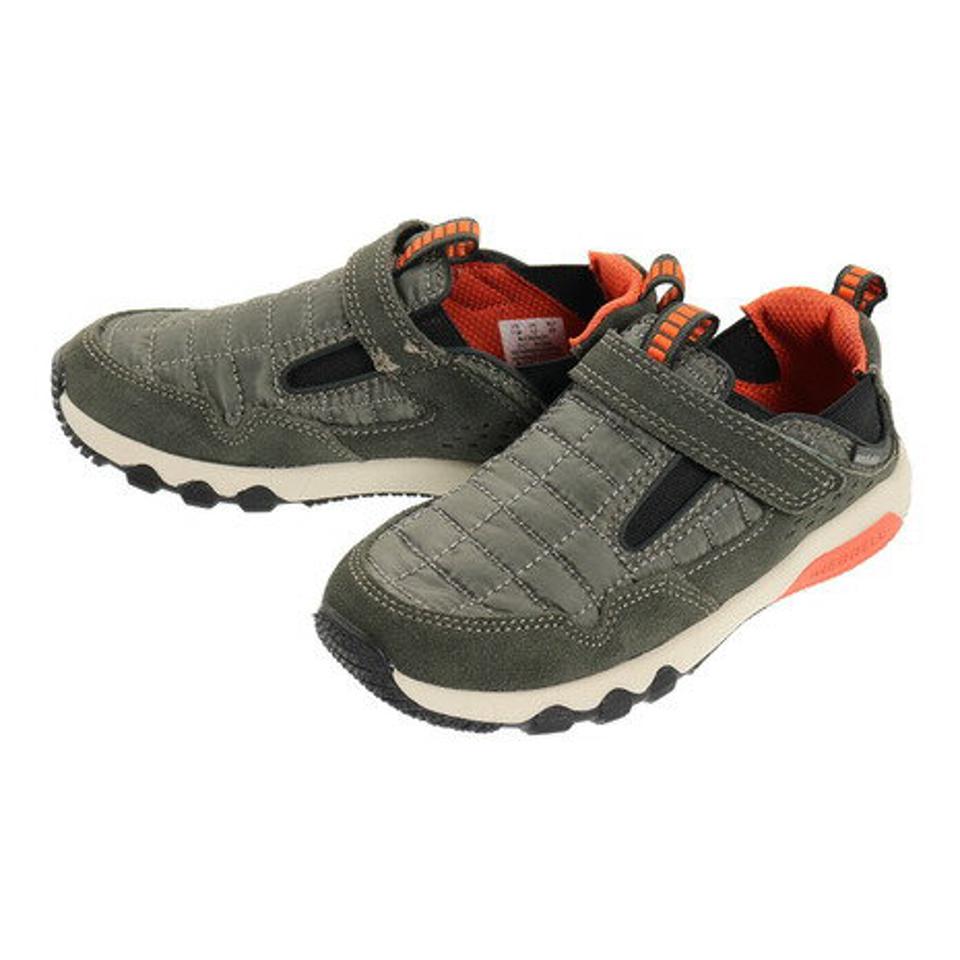 メレル（MERRELL）（キッズ）フリー ローム ハット モック FREE ROAM HUT MOC オリーブ MK265037 ジュニア ボーイズ スニーカー シューズ