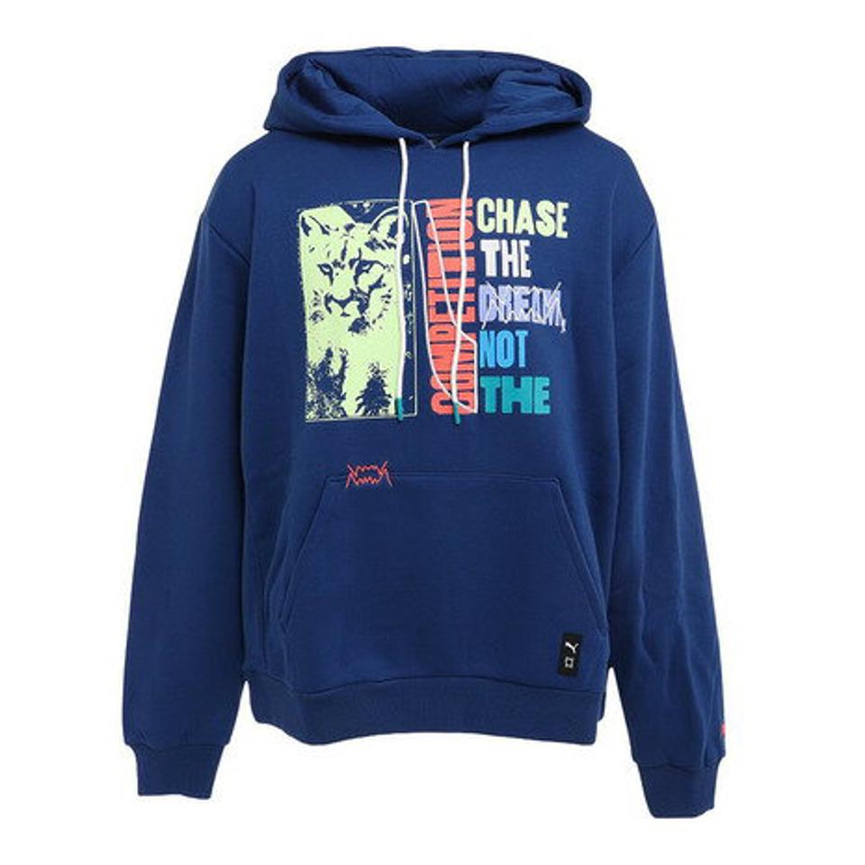 プーマ（PUMA）（メンズ）バスケットボールウェア RUNITBACK プルオーバー1 53612901