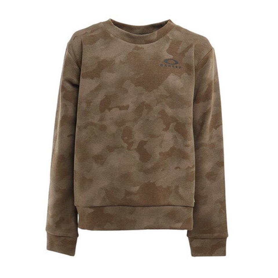 【2/25〜2/26 48h限定 エントリー&対象4店舗買い回りで最大P10倍!】オークリー(OAKLEY)(キッズ)トレーナー ジュニア ENH QD FLE CREW YTR 長袖 スウェットシャツ FOA404092-86E 吸汗