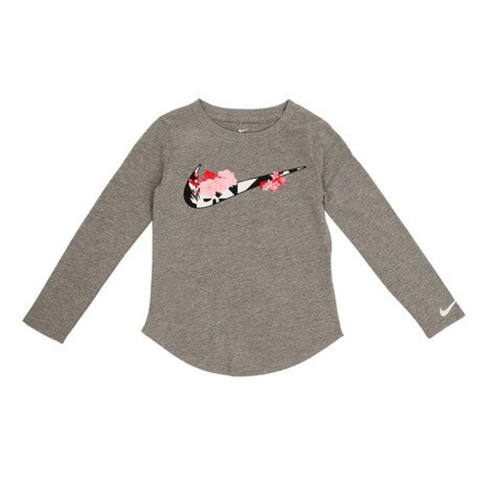 ナイキ(NIKE) キッズ ガールズ TTOKYO FLORAL SWOOSH 長袖Tシャツ 36G925-GEH 36G925-GEH (キッズ)