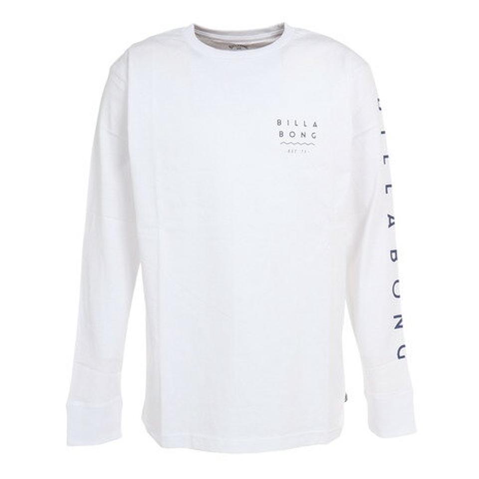 ビラボン（BILLABONG）（メンズ）ONE TIME 長袖Tシャツ WHT