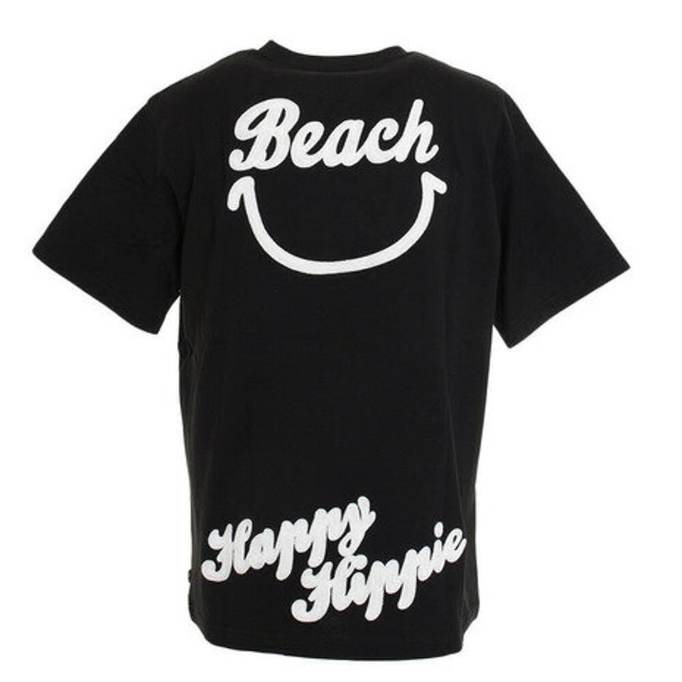 ラスティ(RUSTY)(メンズ)tシャツ メンズ 半袖 ニコチャン Tシャツ 910513BLK