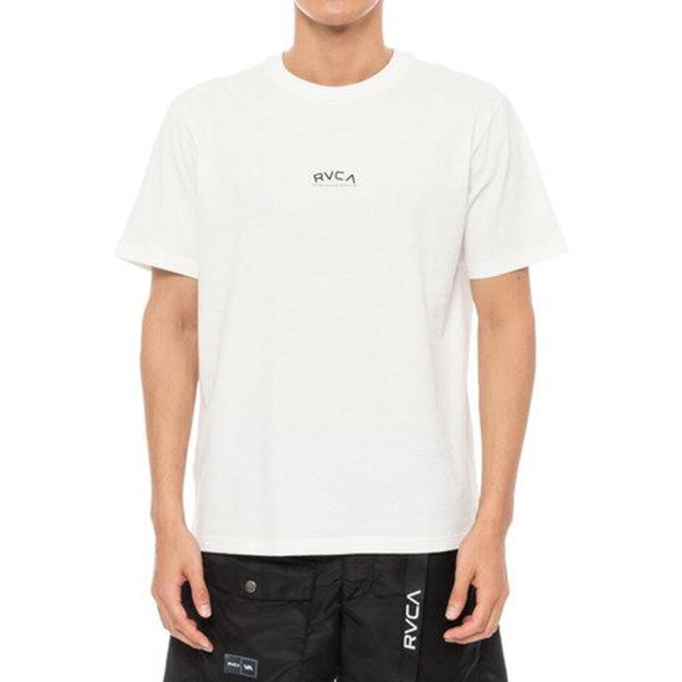 ルーカ(RVCA)(メンズ)Tシャツ メンズ 半袖 TINY ARCH 21S1 BA041201 WHT カットソー