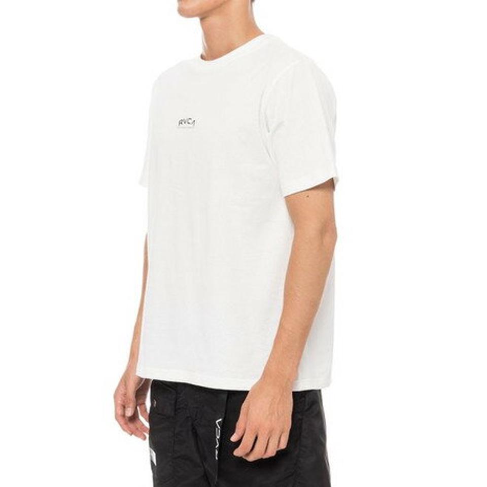 ルーカ(RVCA)(メンズ)Tシャツ メンズ 半袖 TINY ARCH 21S1 BA041201 WHT カットソー
