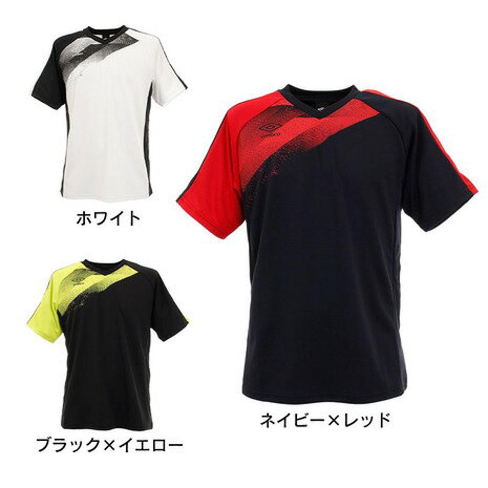 アンブロ(UMBRO)(メンズ) サッカーウェア Tシャツ プラクティスシャツ UUUPJA67XB