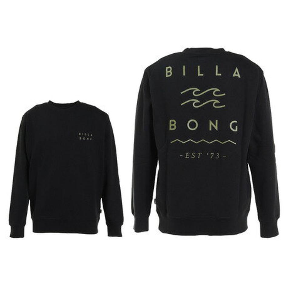 ビラボン(BILLABONG)(メンズ)ONE TIME トレーナー BC012005 BLK