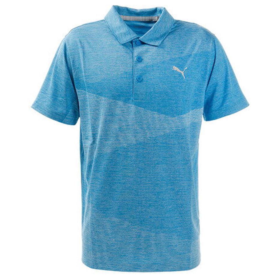 プーマ(PUMA) ゴルフ ポロシャツ メンズ オルタニットジャガードポロシャツ597532-02 (メンズ)