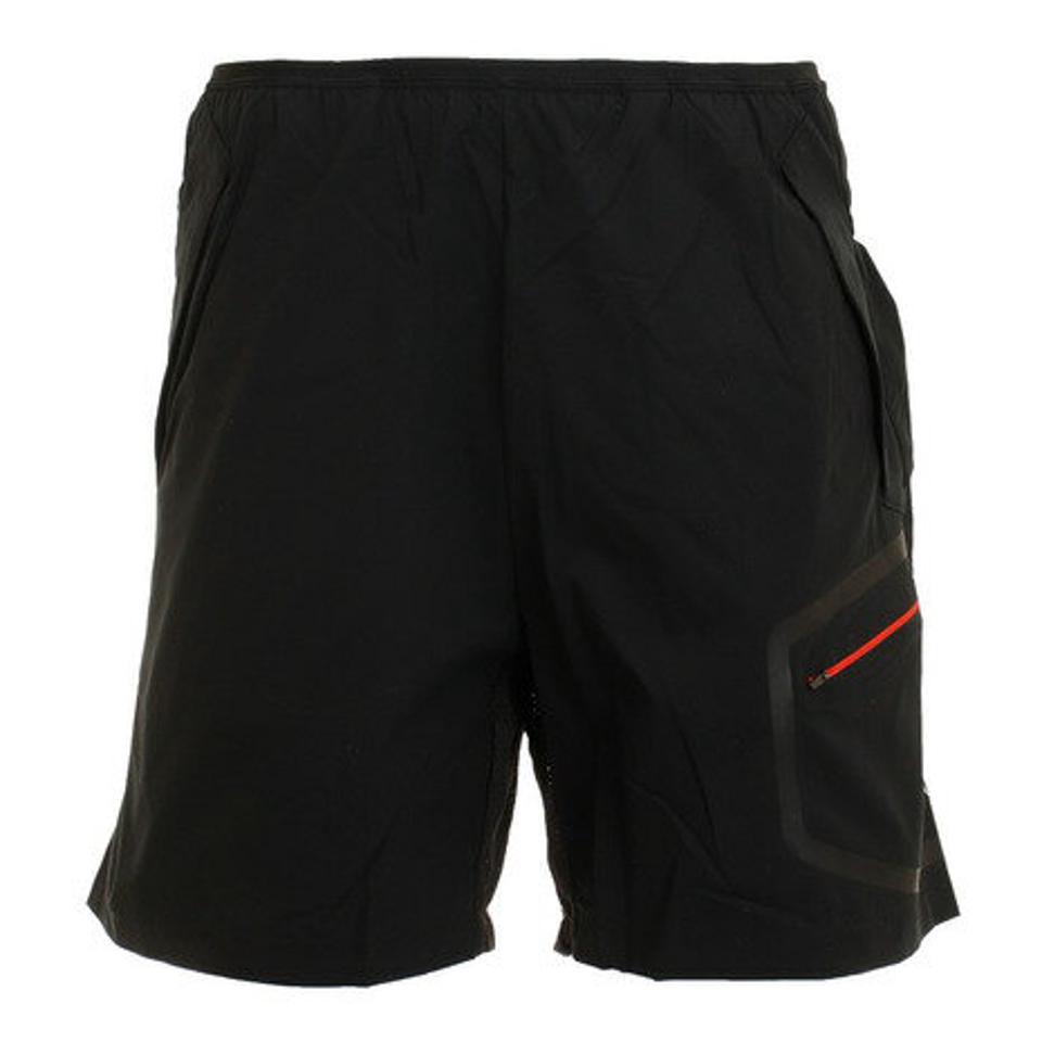 【スポーツデー エントリーでP5倍!4/3 9:59迄】POLEWARDS(メンズ)ランニング Mountain Runショーツ 5 PW2HJC22 BLK..