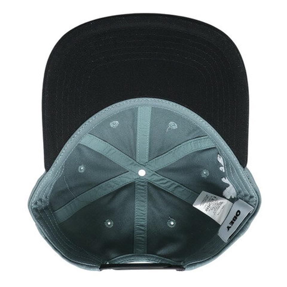 オベイ（OBEY） PLOT 6 PANEL SNAPBACK キャップ 100580313LEA22U （メンズ）