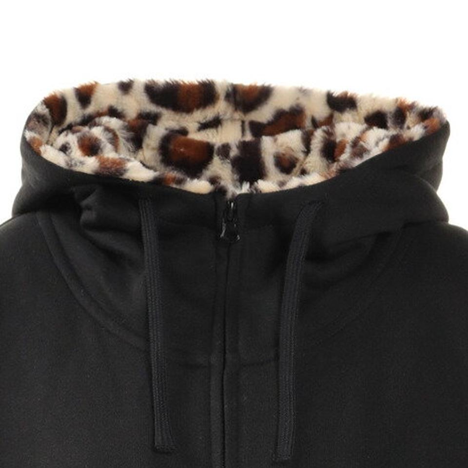 ラスティ(RUSTY) 裏総柄シャギーパーカー 9500111BKS (レディース)