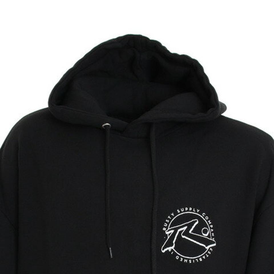 ラスティ(RUSTY)(メンズ)ロゴパーカー 930002BLK オンライン価格