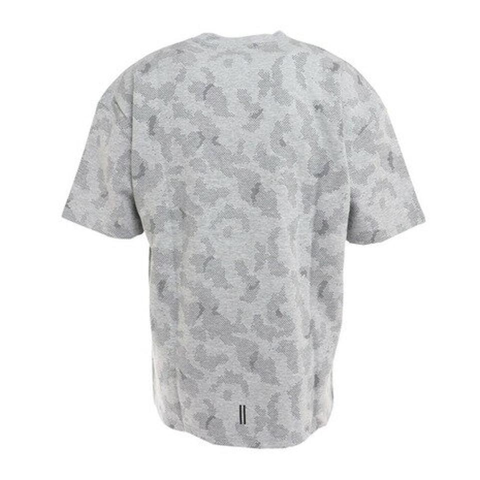 ライズ(RYZ) スクリプト ボンデッド スウェット 半袖Tシャツ 869R0CD3196 GREY (メンズ)